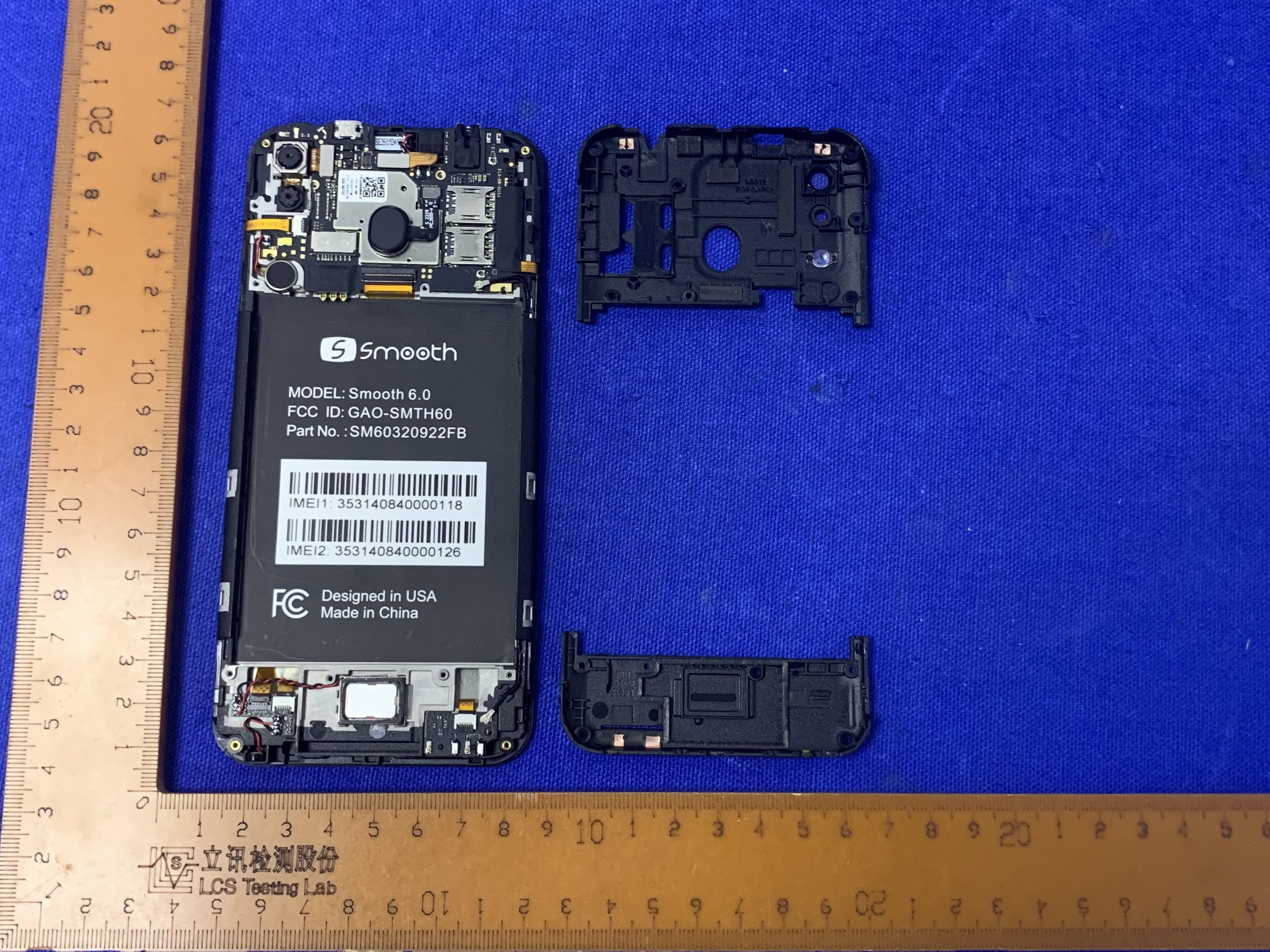 Smart phone - FCC ID GAO-SMTH60 - Collage Investments LLC.