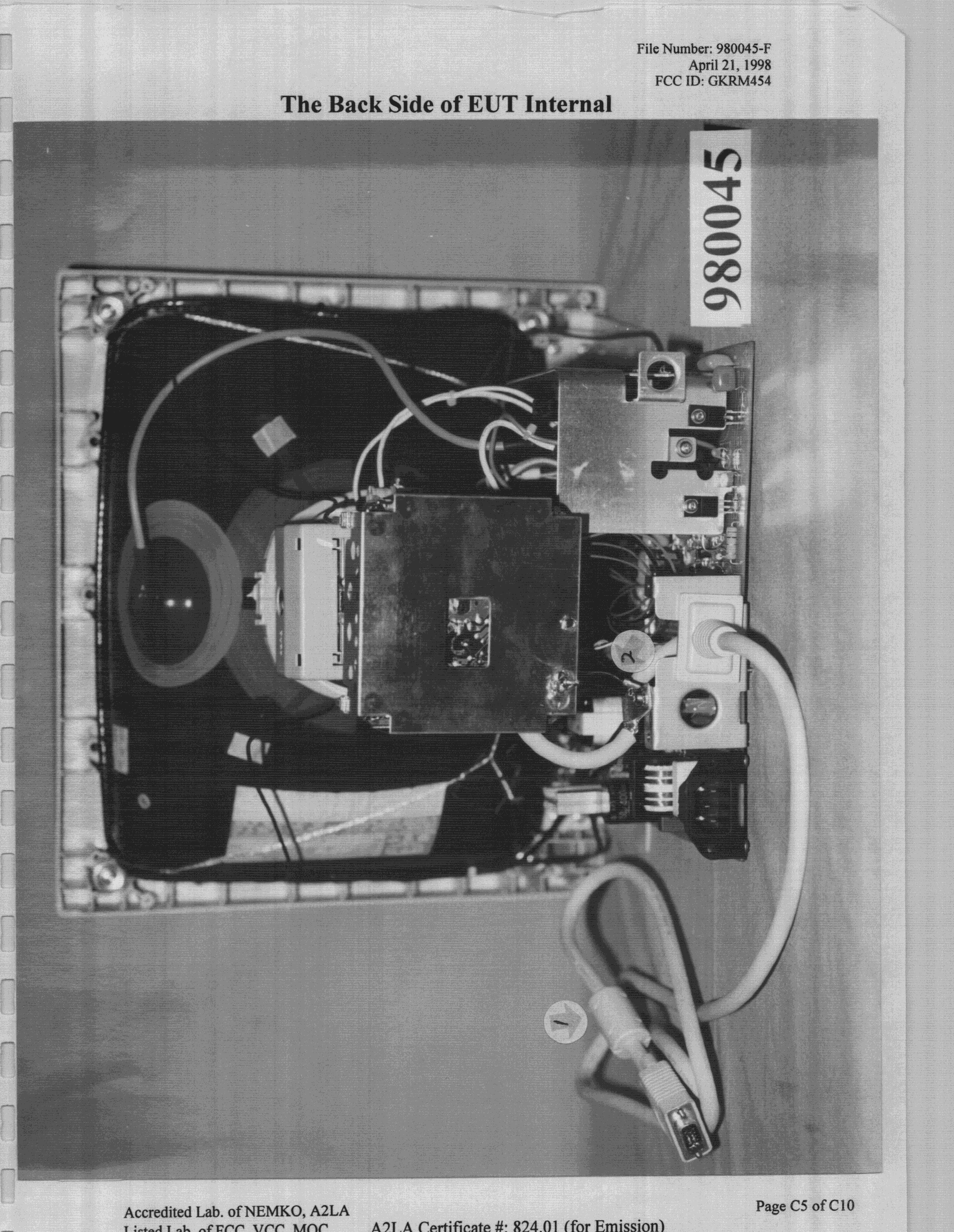 JBP - Part 15 Class B Computing Device Peripheral - FCC ID GKRM554 - Compal Electronics Inc (5)