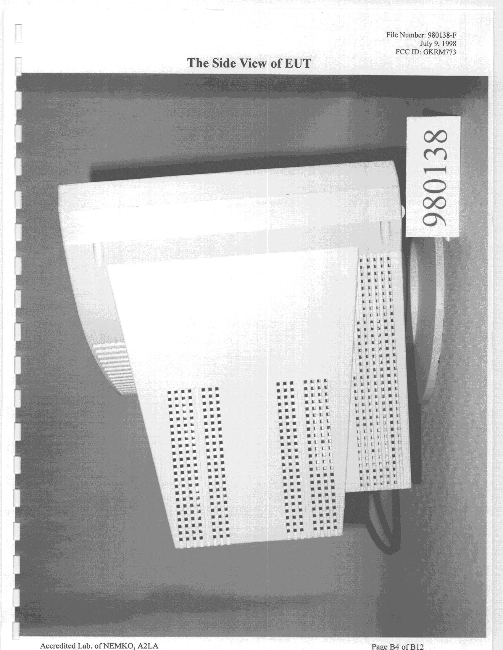 JBP - Part 15 Class B Computing Device Peripheral - FCC ID GKRM773 - Compal Electronics Inc (2)