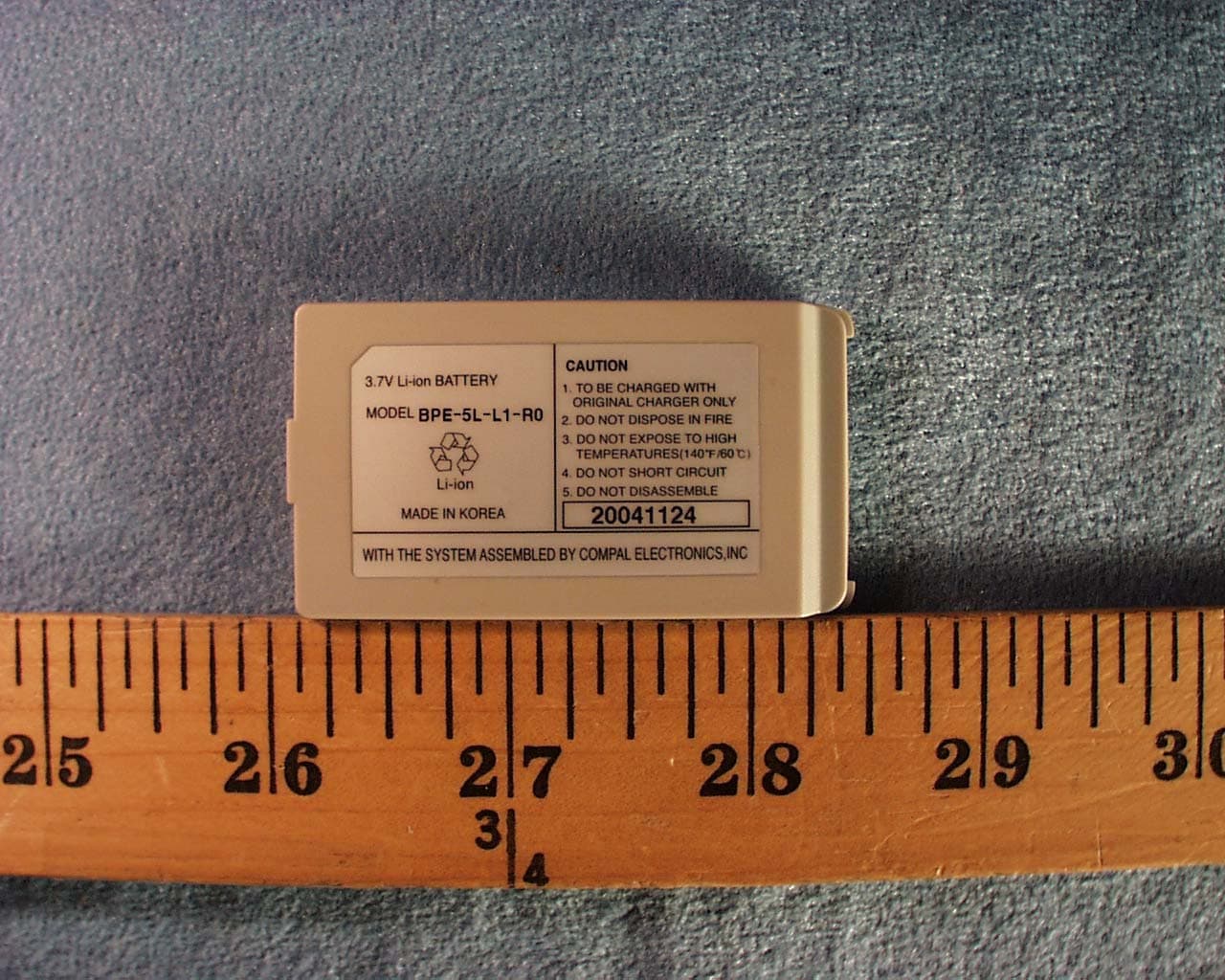 CDMA Cellular Phone - FCC ID GKRVS-5L - Compal Electronics Inc (5)