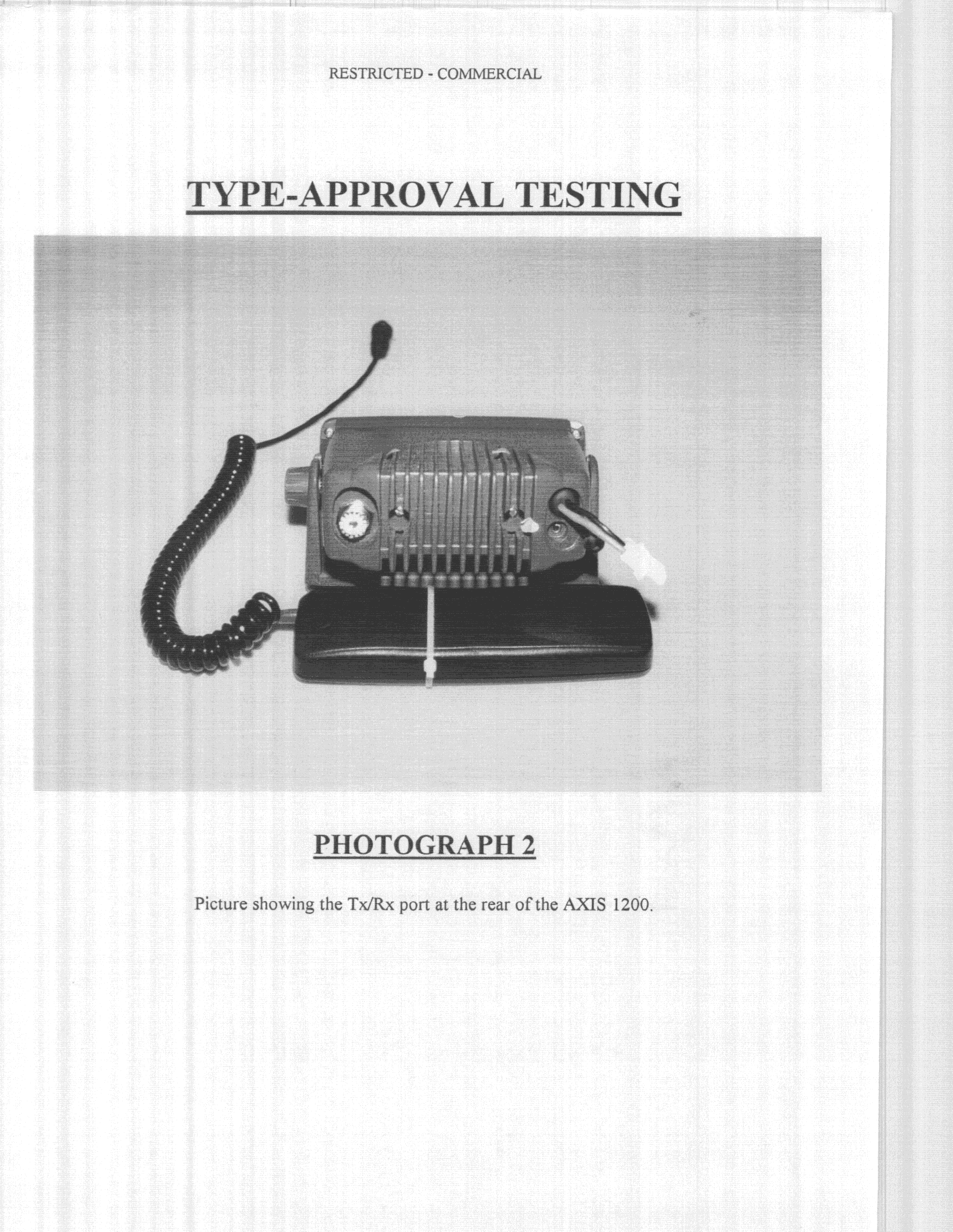 TNB - Licensed Non-Broadcast Station Transmitter - FCC ID GL7RT1200 - Navico UK Ltd (2)