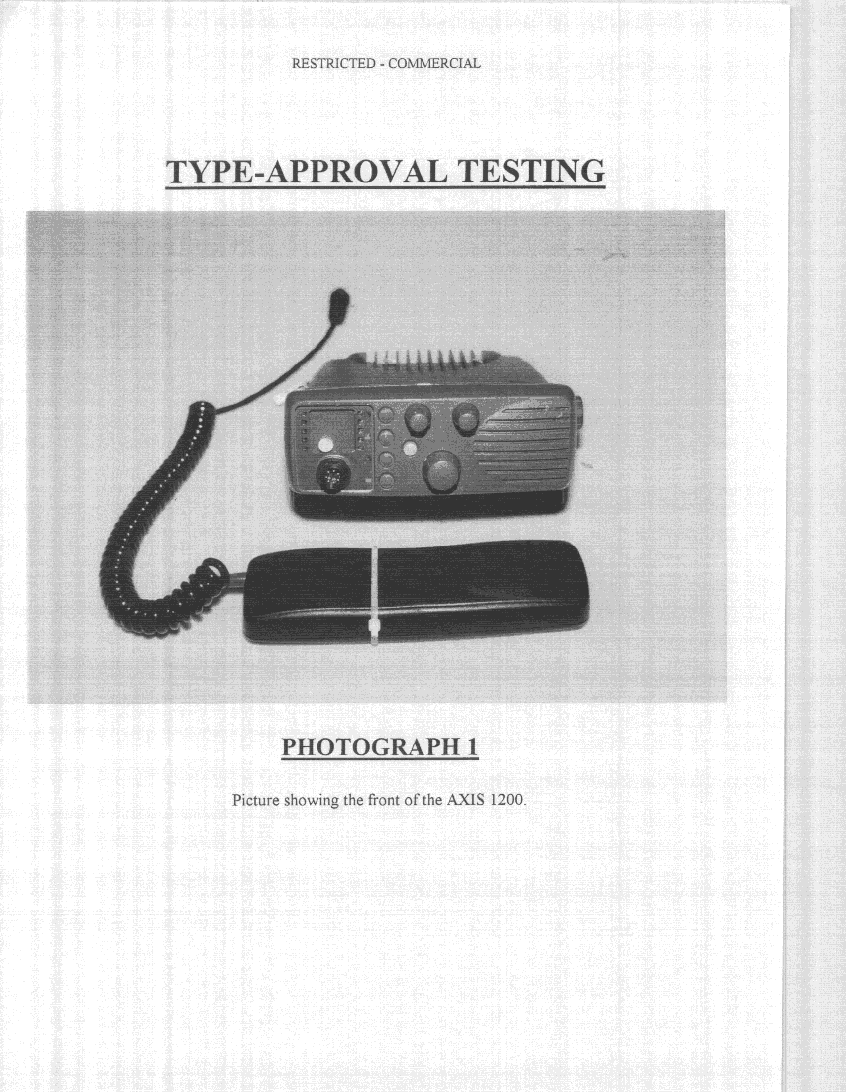 TNB - Licensed Non-Broadcast Station Transmitter - FCC ID GL7RT1200 - Navico UK Ltd (3)