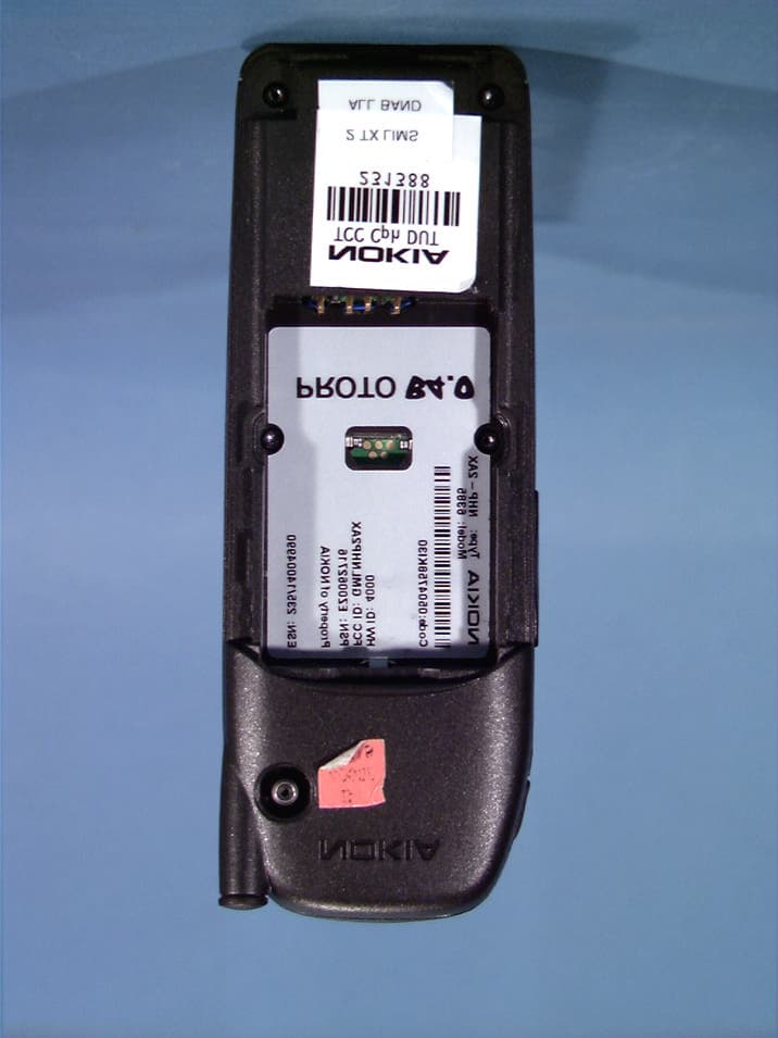 Tri-Mode Dual-Band Analog/PCS Phone - FCC ID GMLNHP-2AX - Microsoft Corporation (3)
