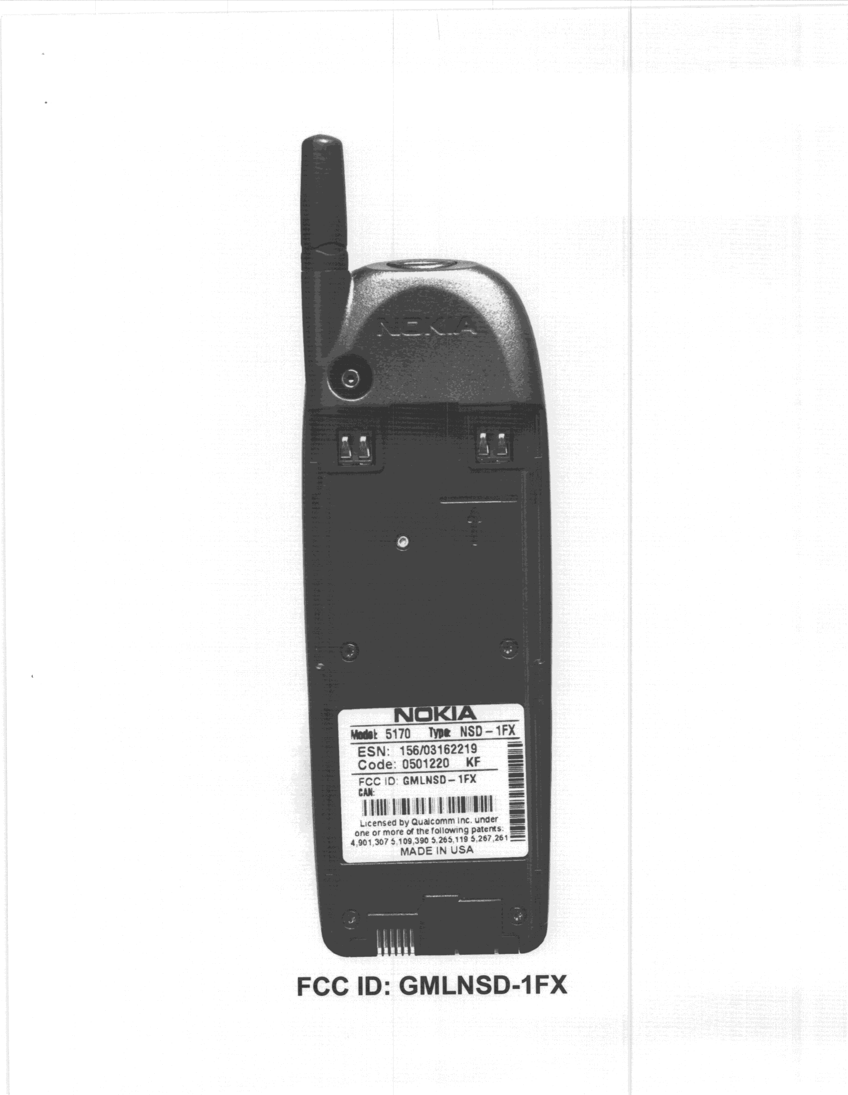 PCE - PCS Licensed Transmitter held to ear - FCC ID GMLNSD-1FX - Microsoft Corporation (5)