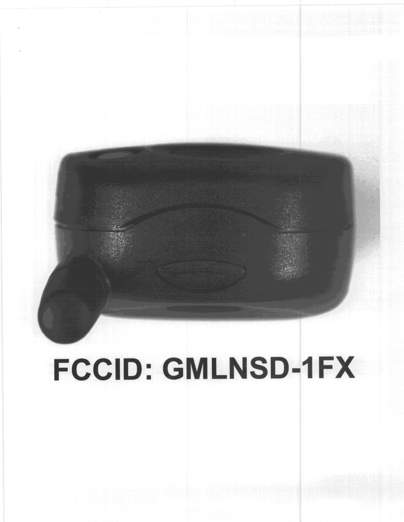 PCE - PCS Licensed Transmitter held to ear - FCC ID GMLNSD-1FX - Microsoft Corporation