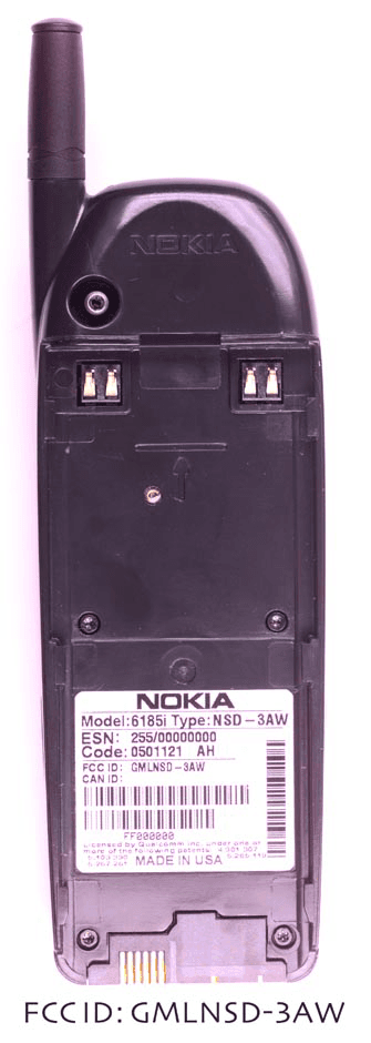 Dual Band Tri Mode CDMA Cellular Phone - FCC ID GMLNSD-3AW - Microsoft Corporation (3)