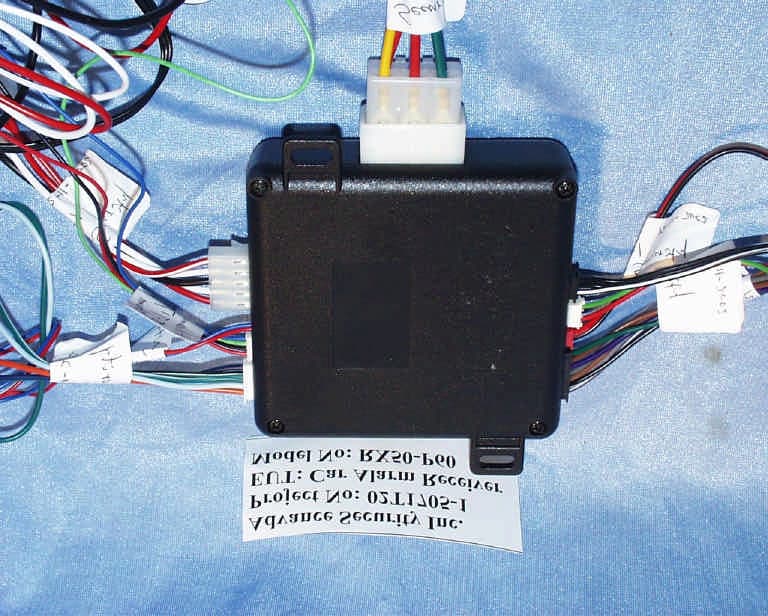 Car Alarm Receiver - FCC ID GOH-PAN03 - Code Systems Inc (2)