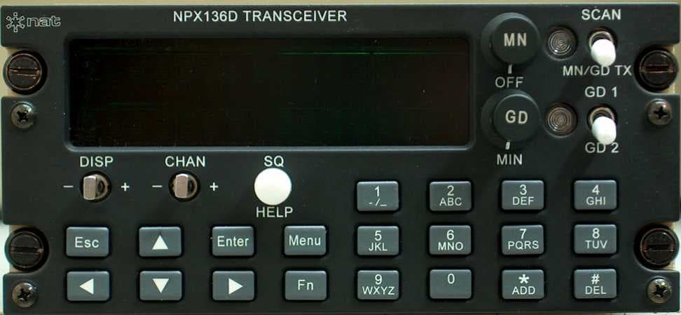 VHF Transceiver - FCC ID GOLNPX136D - Wulfsberg Electronics Division