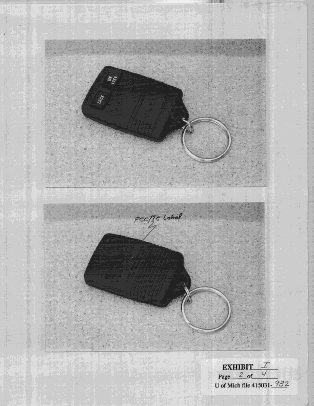 DSC - Part 15 Security/Remote Control Transmitter - FCC ID GQ43VT16T - BCS Access Systems US LLC
