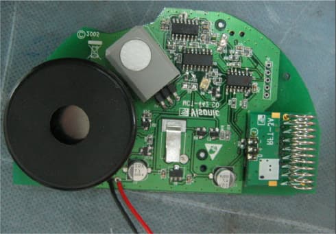 Supervised Indoor Wireless CO Gas Detector - FCC ID GSAMCT442 - Visonic Inc.