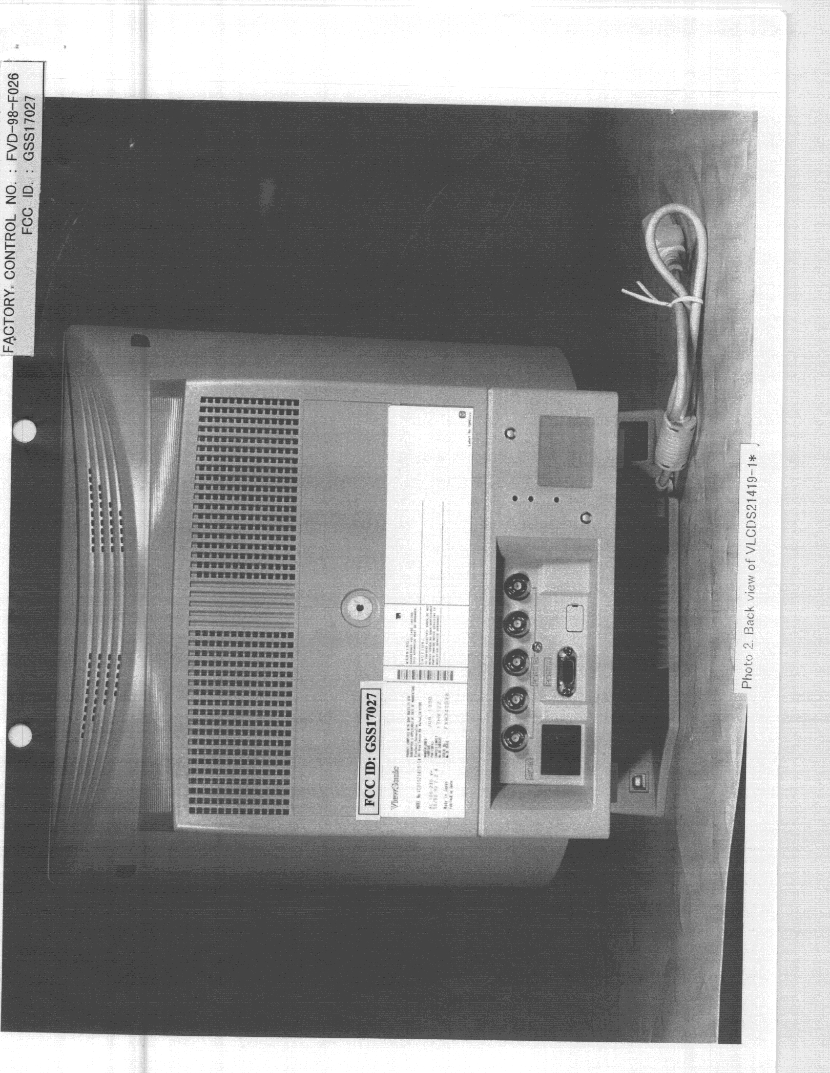 JBP - Part 15 Class B Computing Device Peripheral - FCC ID GSS17027 - ViewSonic Corporation (4)