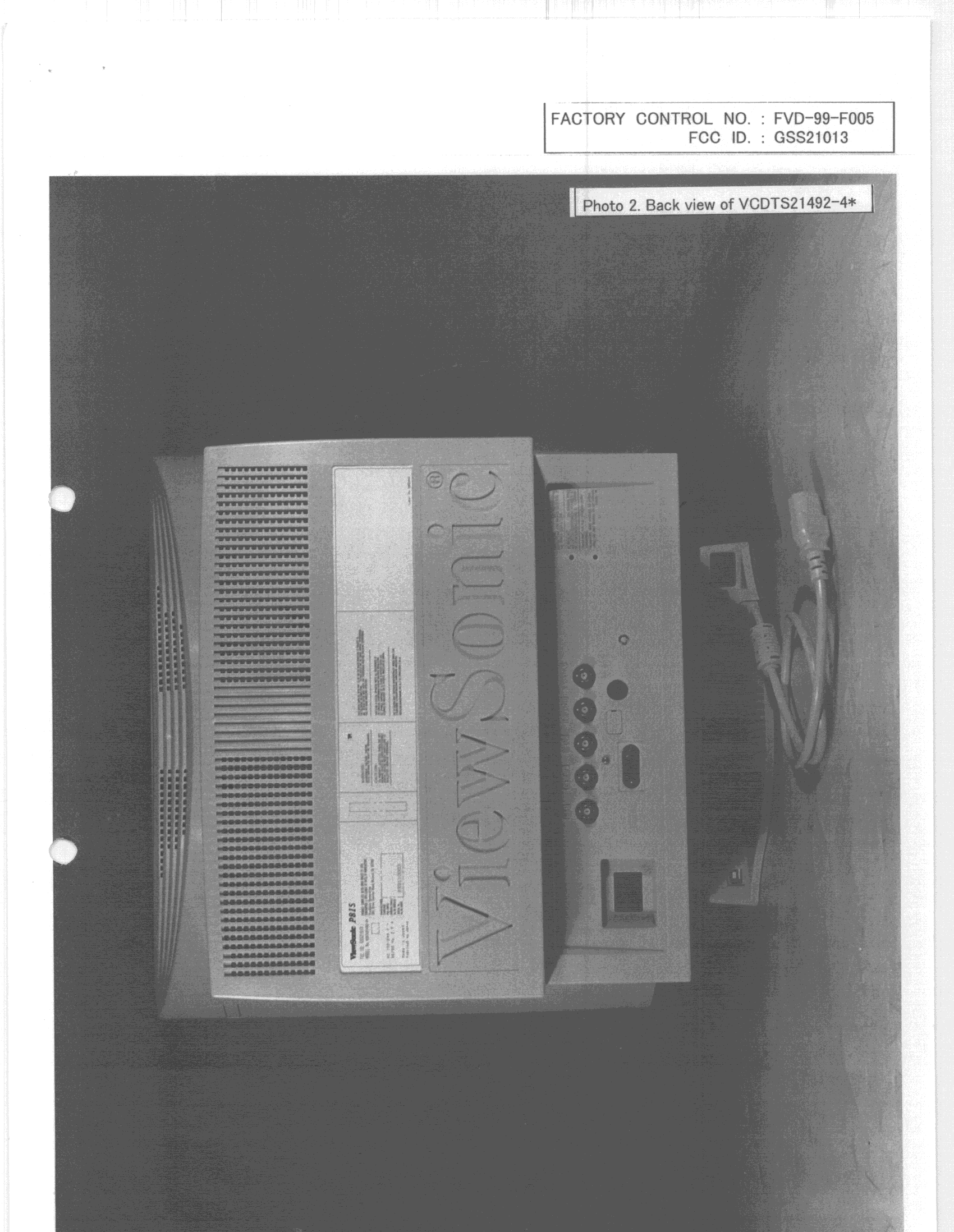 JBP - Part 15 Class B Computing Device Peripheral - FCC ID GSS21013 - ViewSonic Corporation (4)
