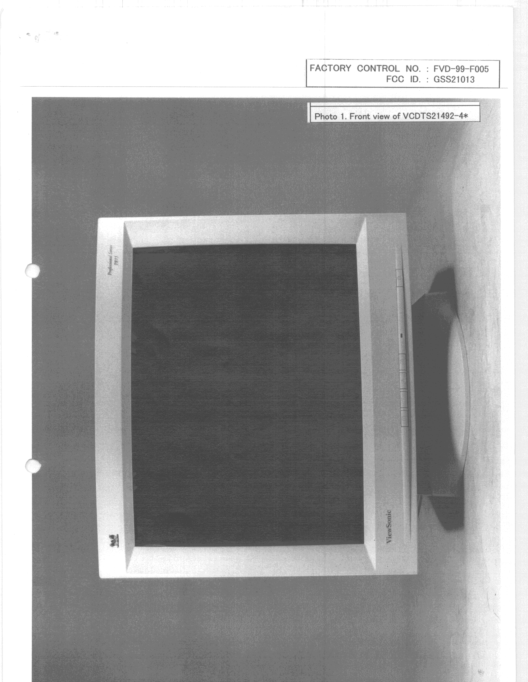 JBP - Part 15 Class B Computing Device Peripheral - FCC ID GSS21013 - ViewSonic Corporation (3)