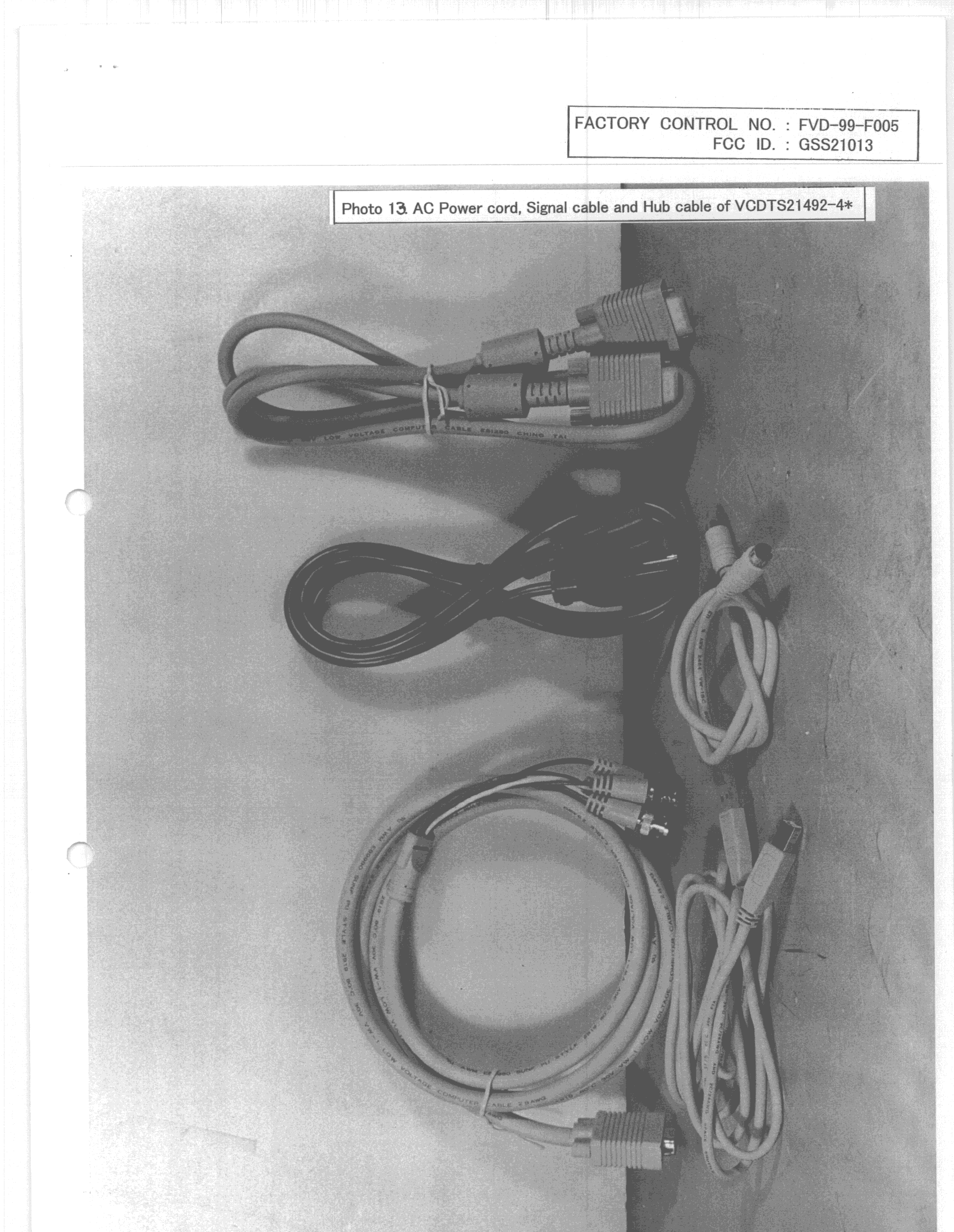 JBP - Part 15 Class B Computing Device Peripheral - FCC ID GSS21013 - ViewSonic Corporation