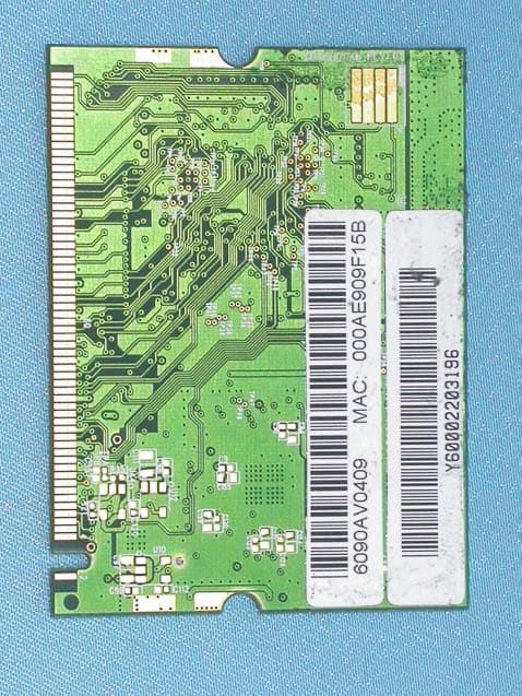 802.11g WLAN Mini PCI - FCC ID GSSAV802G - ViewSonic Corporation