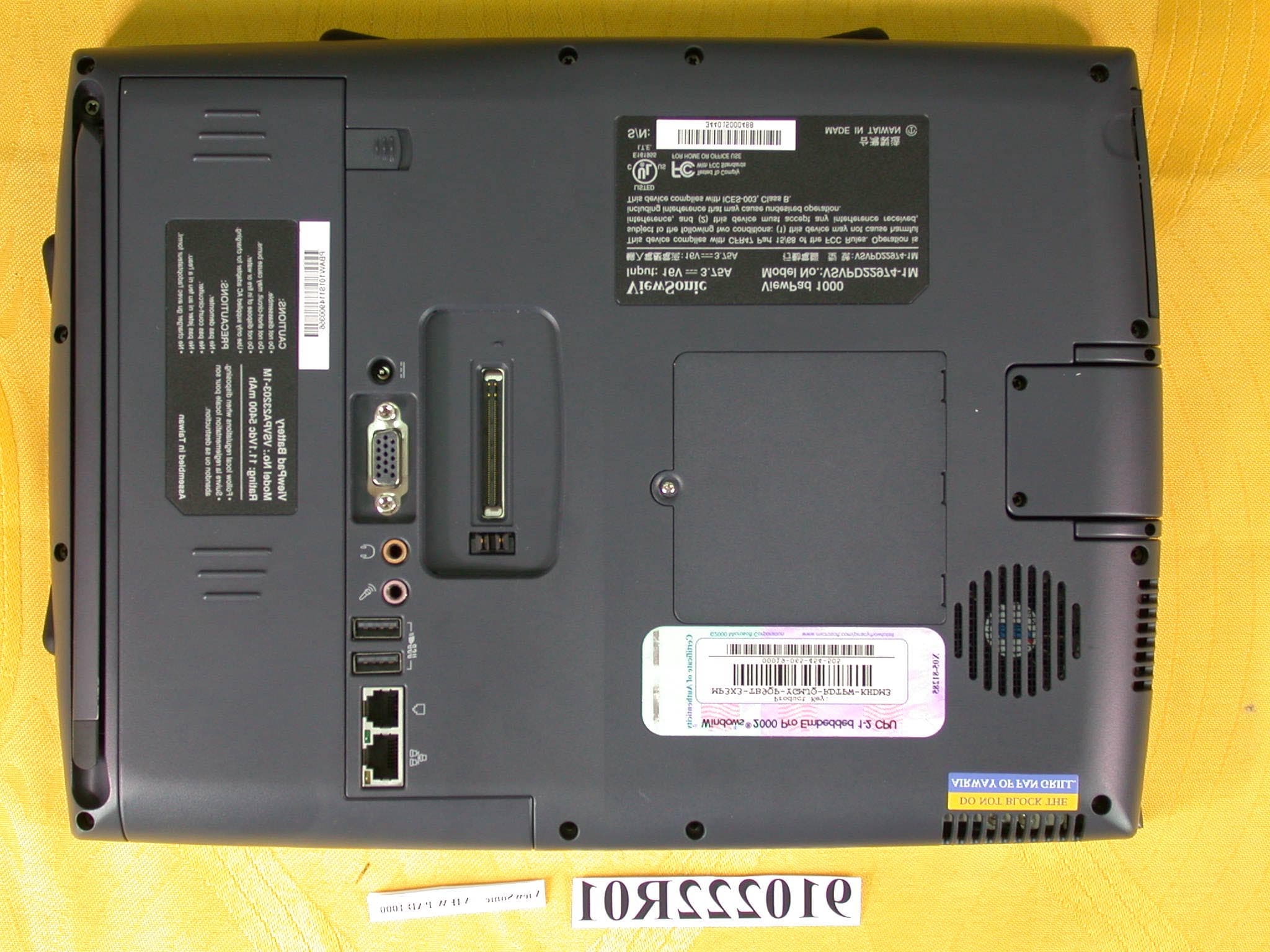 Wireless View Pad - FCC ID GSSVSVPD10000203 - ViewSonic Corporation (3)