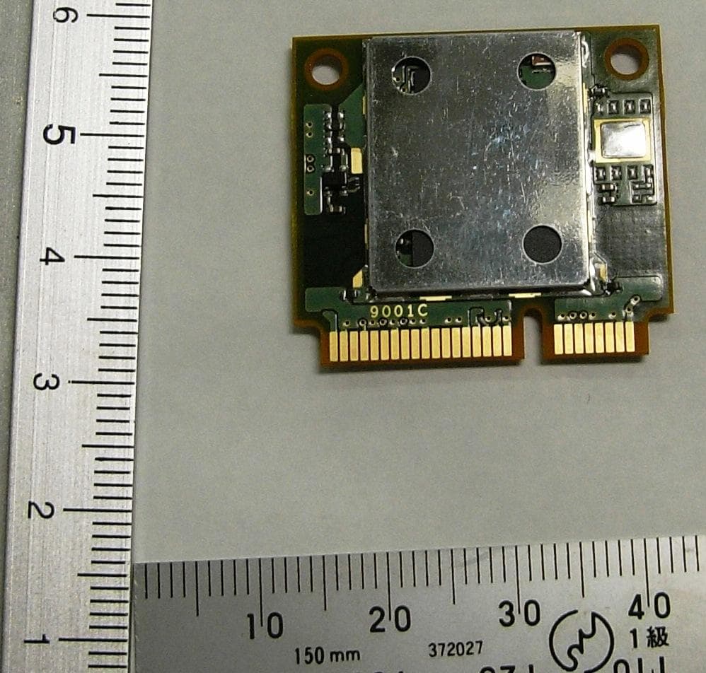 Half-Mini Card size TransferJet module - FCC ID GT3FC012 - SMK Corporation