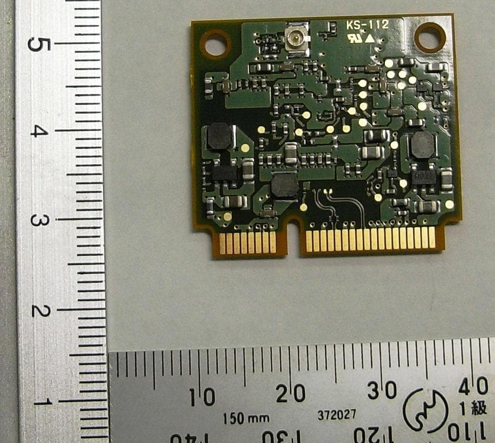 Half-Mini Card size TransferJet module - FCC ID GT3FC012 - SMK Corporation (2)