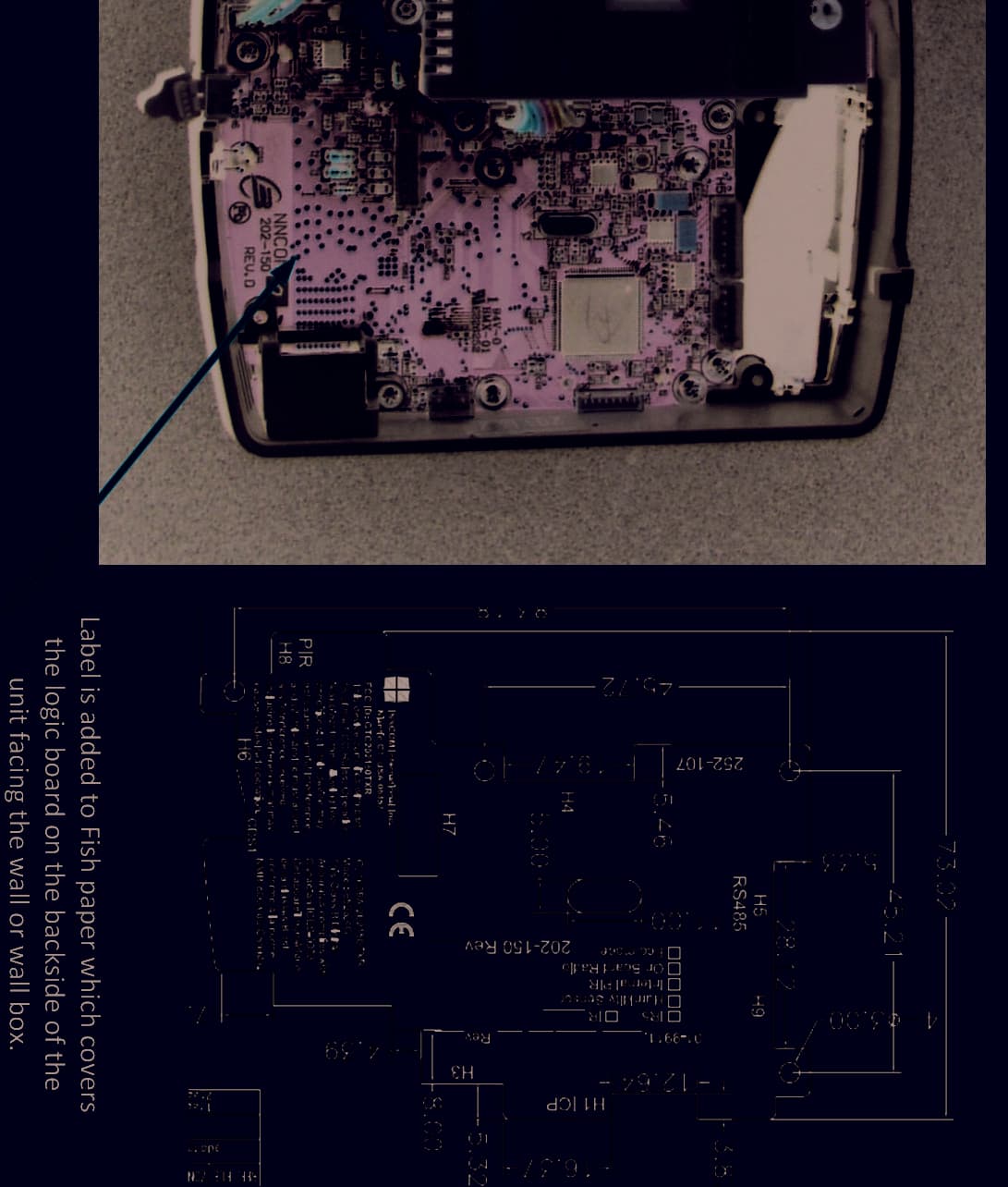 Thermostat - FCC ID GTC202150TXR - Honeywell International Inc.