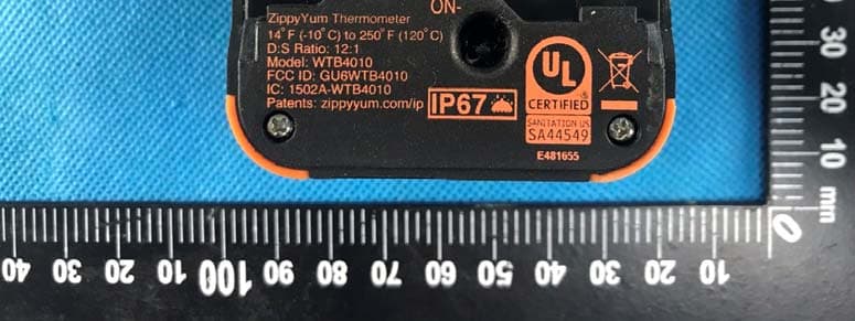 ZippyYum Thermometer - FCC ID GU6WTB4010 - Avery Dennison Retail Information Services, LLC (2)