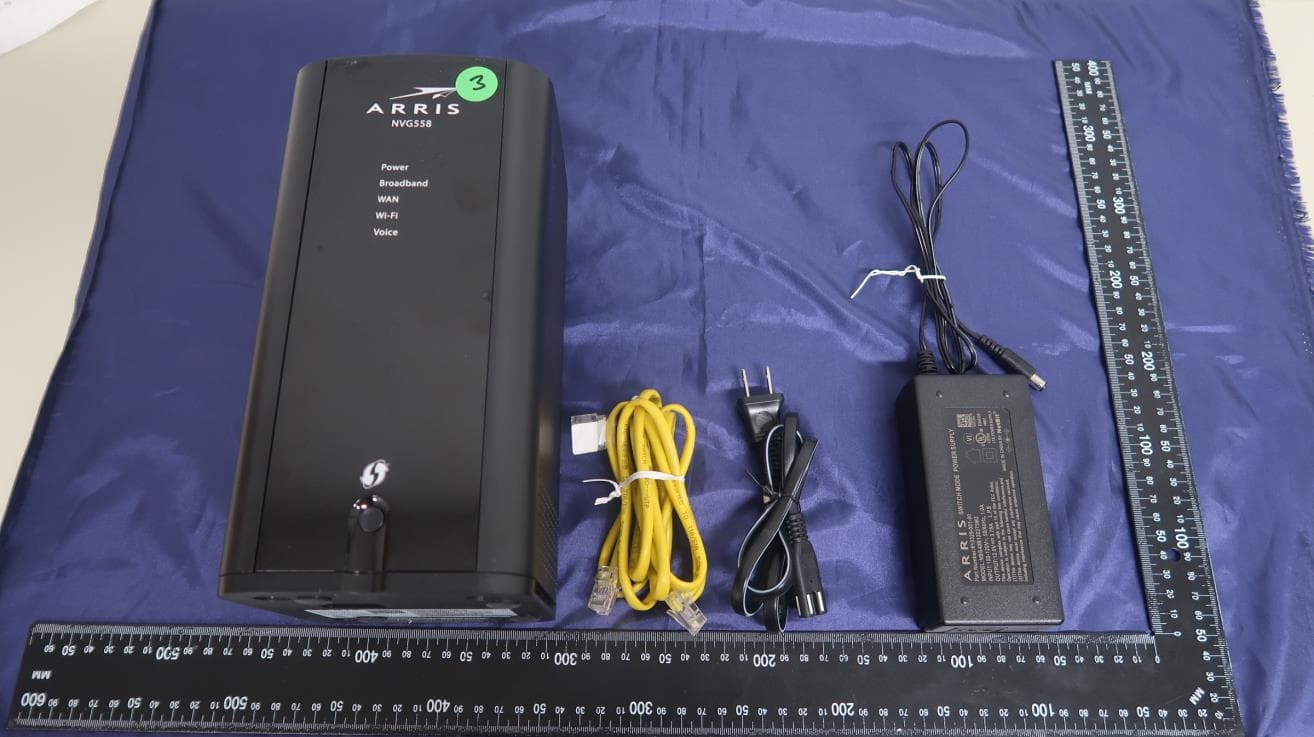 Fixed Broadband Gateway - FCC ID GZ5NVG558HX - ARRIS