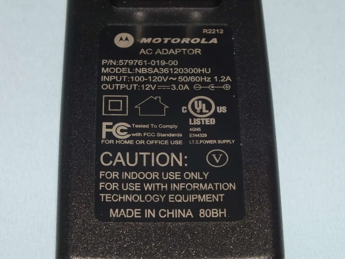 VDSL Gateway - FCC ID GZ5NVG589 - ARRIS