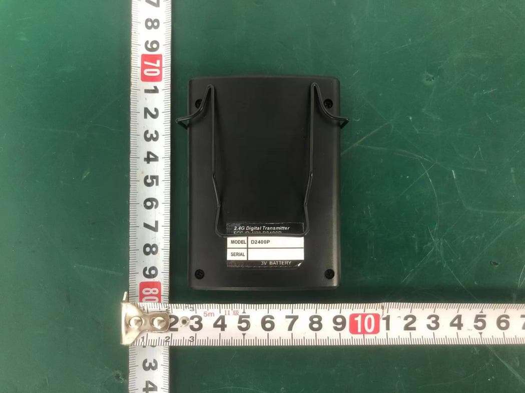 2.4G Digital Transmitter - FCC ID H38D2400P - SEIKAKU TECHNICAL GROUP LIMITED