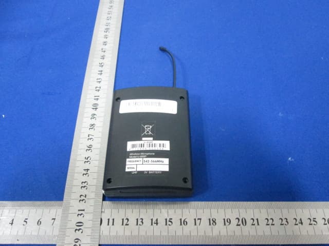 Wireless Microphone - FCC ID H38U-899P - SEIKAKU TECHNICAL GROUP LIMITED (4)