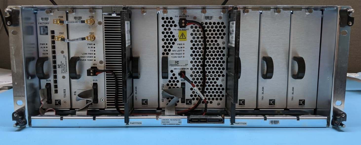 Cascade VHF Transceiver - FCC ID H4JCASC165B - Zetron
