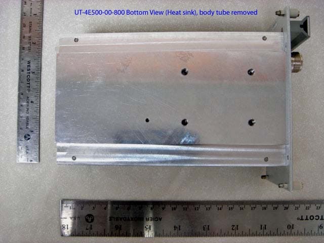 MT-4E T-Band (470 to 512MHz) Transmitter - FCC ID H4JUT-4E500 - Zetron