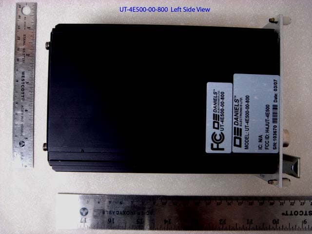 MT-4E T-Band (470 to 512MHz) Transmitter - FCC ID H4JUT-4E500 - Zetron (2)