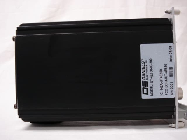 MT-4E 800 MHz Transmitter - FCC ID H4JUT-4E850 - Zetron