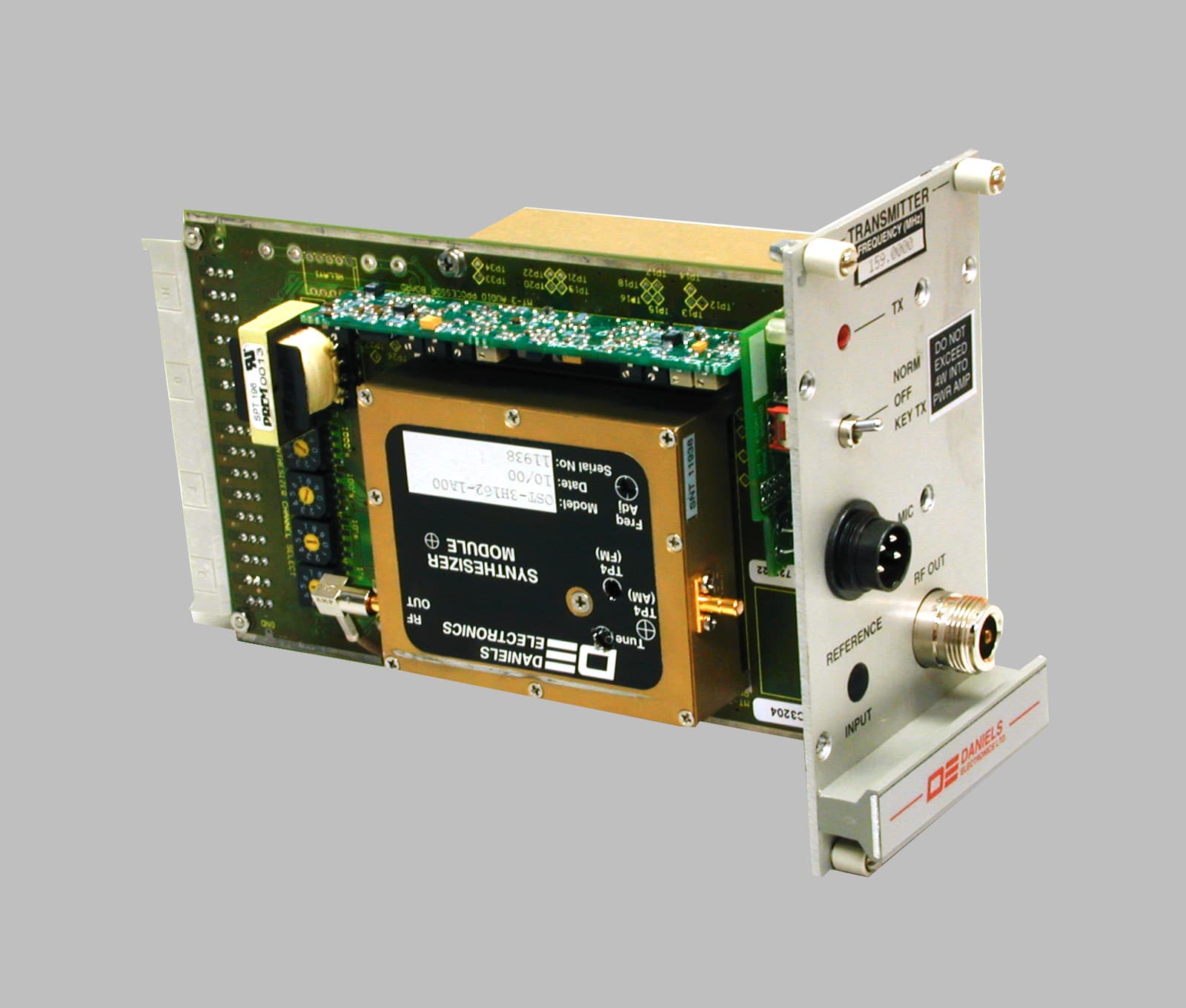 VT-3/140-SN & VT-3/160-SN VHF TRANSMITTERS - FCC ID H4JVT-3-150-SN - Zetron