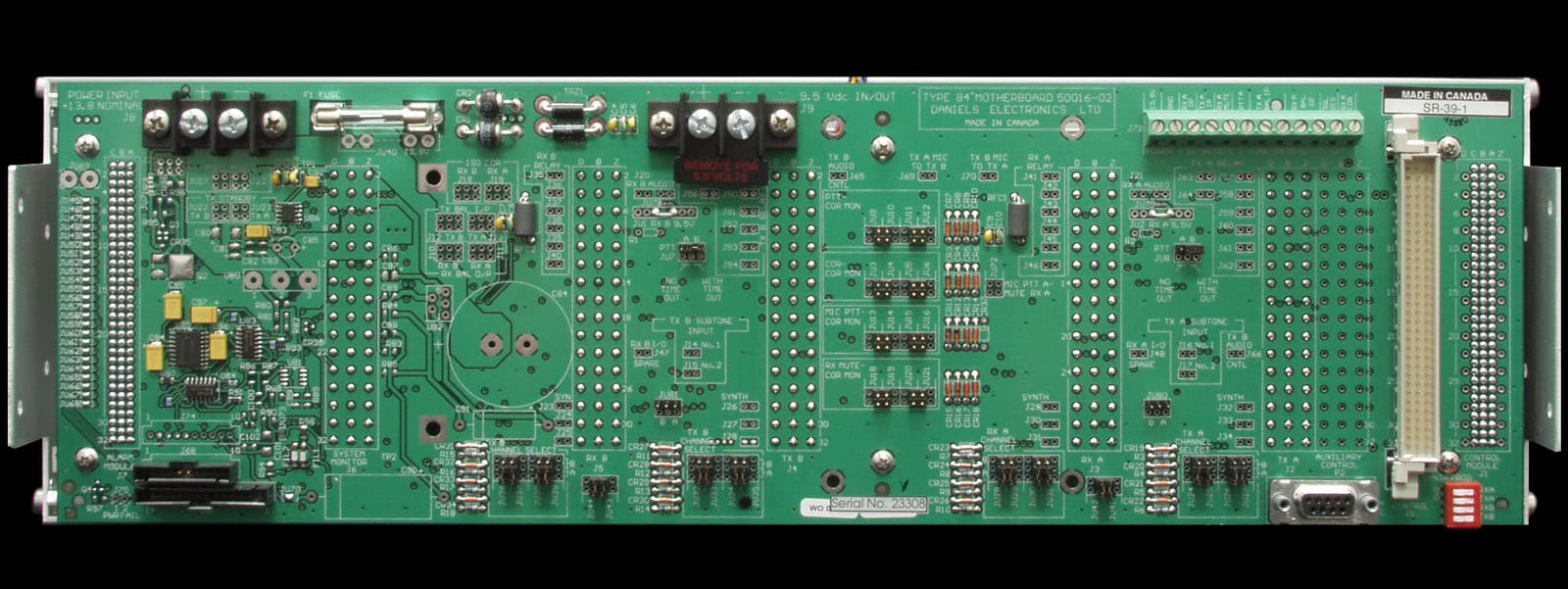 VT-3H040 VHF Transmitter - FCC ID H4JVT-3H040-S-HSO - Zetron