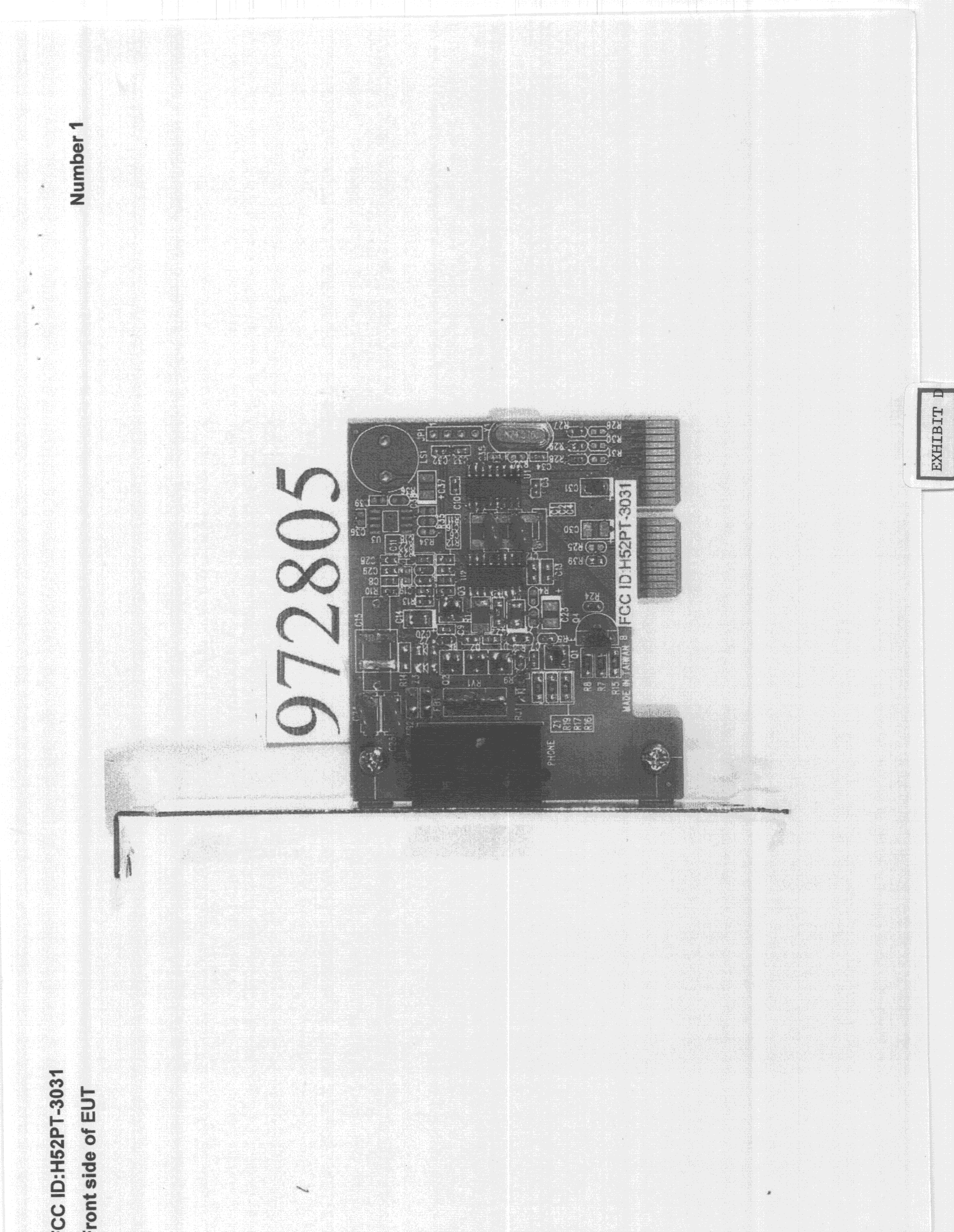 JBP - Part 15 Class B Computing Device Peripheral - FCC ID H52PT-3031 - Puretek Industrial Co Ltd (2)