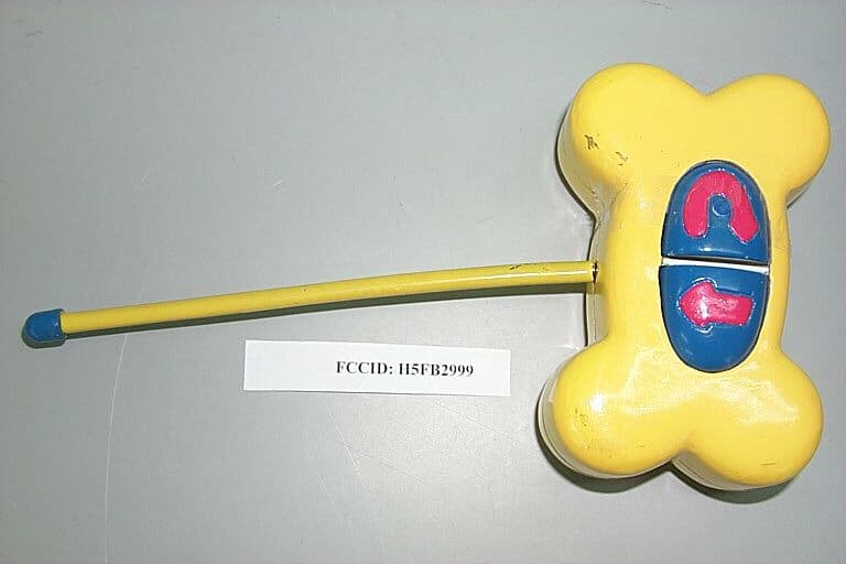 DXX - Part 15 Low Power Communication Device Transmitter - FCC ID H5FB2999 - Justin Products Ltd