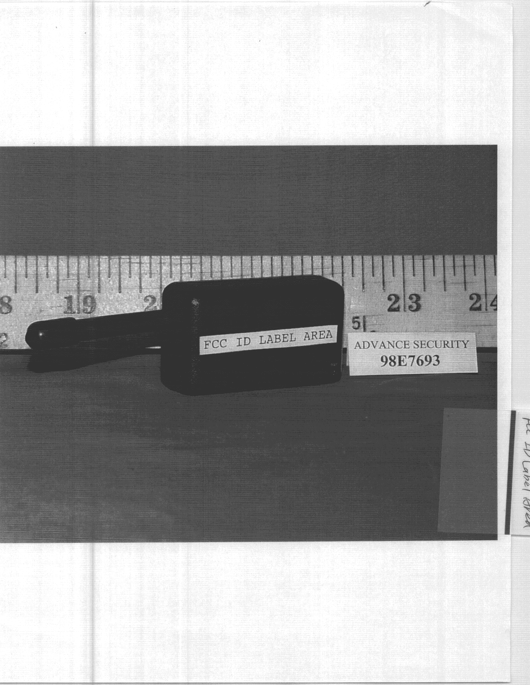 CRR - Superregenerative Receiver - FCC ID H5OR24 - Advance Security Inc (2)