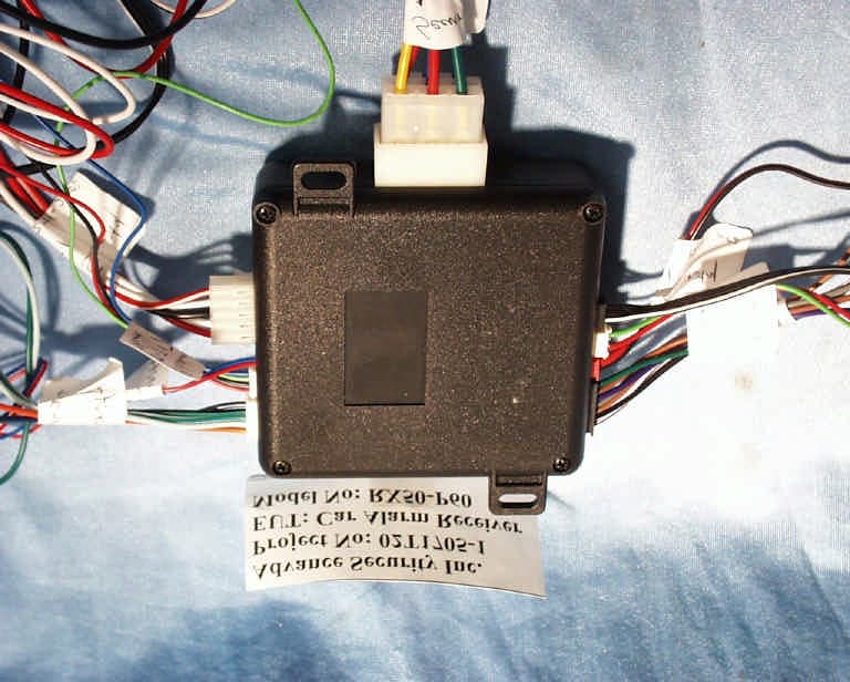 Car Alarm Receiver - FCC ID H5OR37 - Advance Security Inc (3)