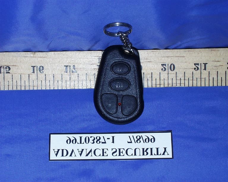 Car Alarm Transmitter - FCC ID H5OT09 - Advance Security Inc (2)