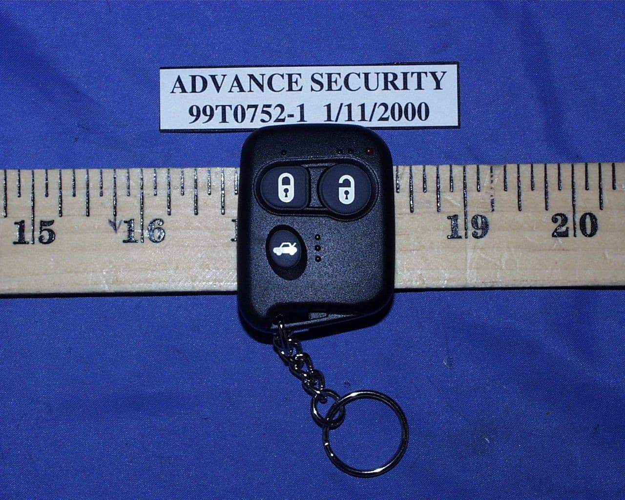 DSC - Part 15 Security/Remote Control Transmitter - FCC ID H5OT10 - Advance Security Inc