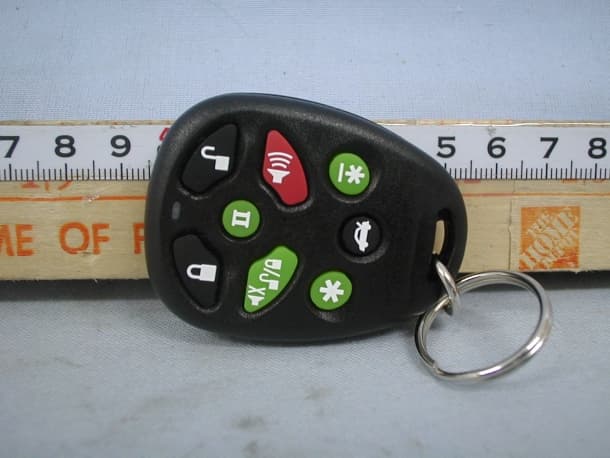 Car Alarm Transmitter - FCC ID H5OT16 - Advance Security Inc