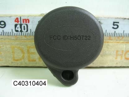Car Alarm Transmitter - FCC ID H5OT22 - Advance Security Inc (2)