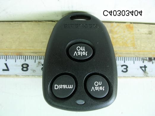 Car Alarm Transmitter - FCC ID H5OT23 - Advance Security Inc