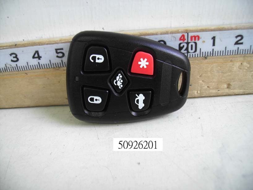 Car Alarm Transmitter - FCC ID H5OT27 - Advance Security Inc