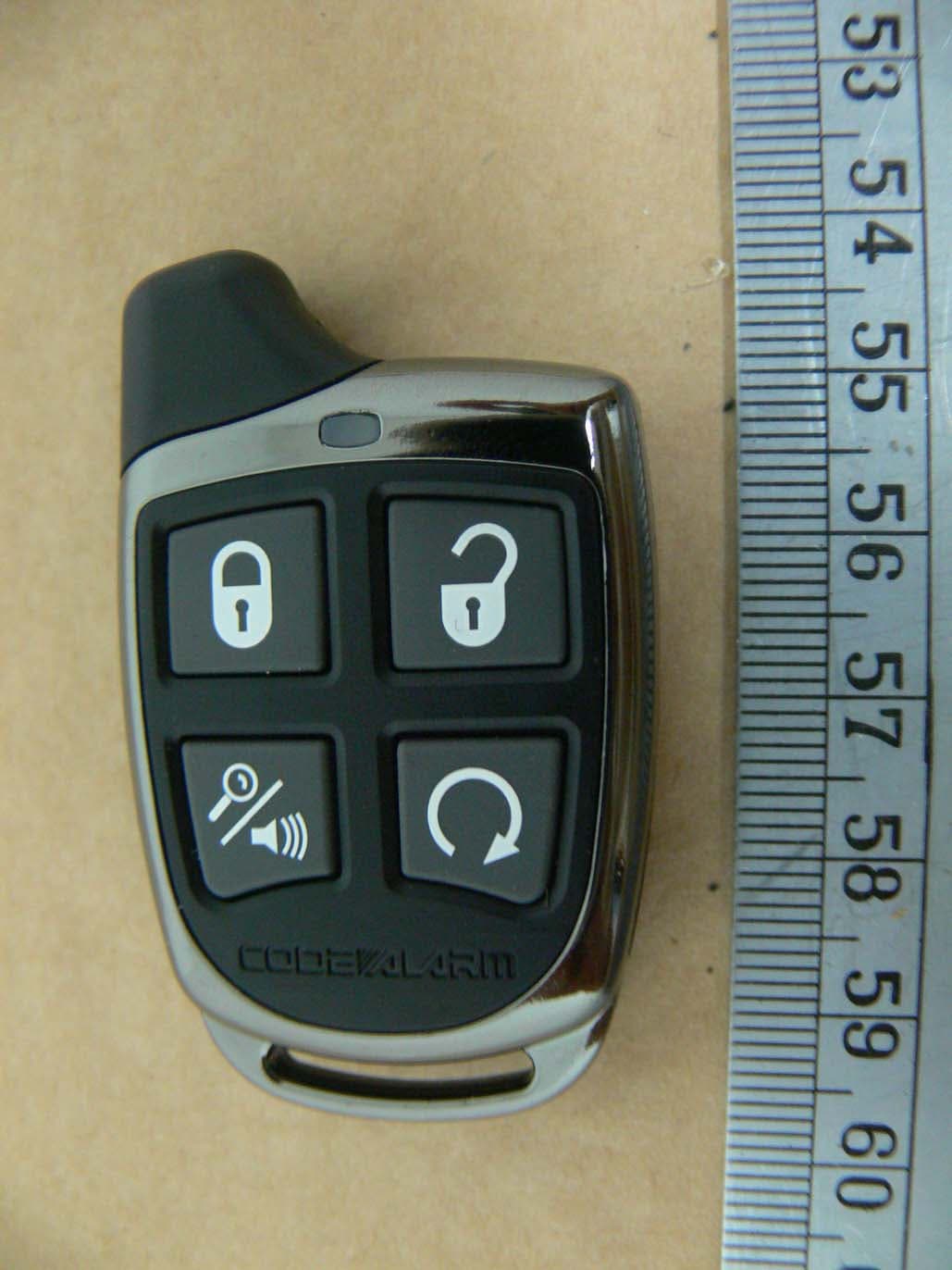 Remote Control - FCC ID H5OT48 - Advance Security Inc