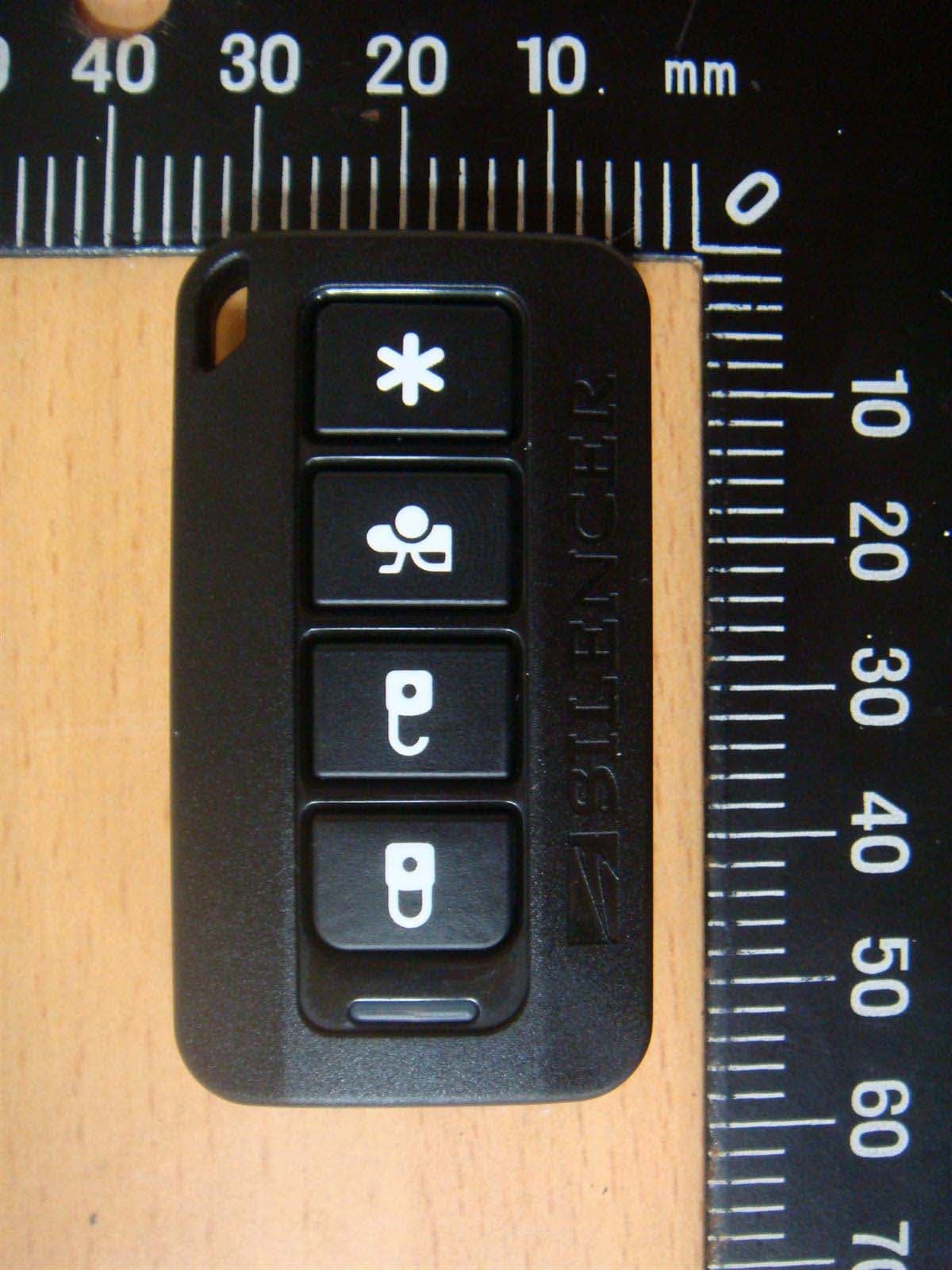 Remote Control - FCC ID H5OT62 - Advance Security Inc