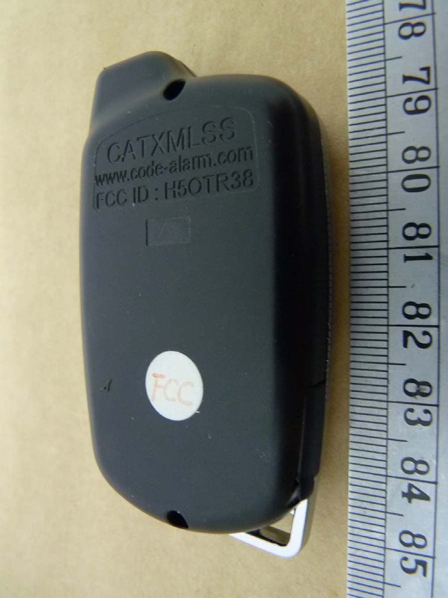 Remote Control - FCC ID H5OTR38 - Advance Security Inc (2)