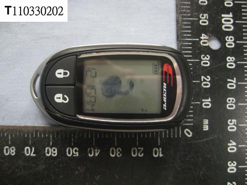 Car Alarm Transceiver - FCC ID H5OTR42 - Advance Security Inc