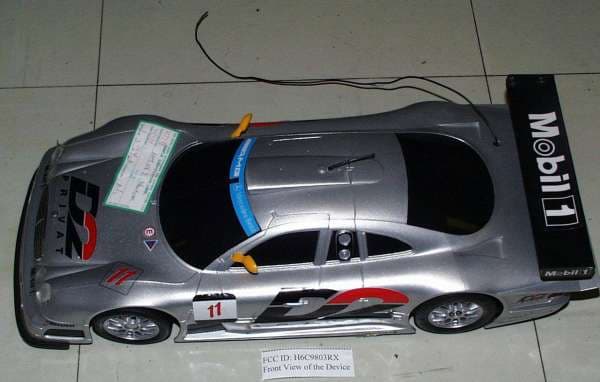 Radio Control Car - FCC ID H6C9803RX - Wavecon Electronics Ltd