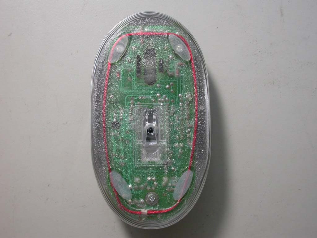 Wireless Battery Free Optical Mouse - FCC ID H8GNB54A - A Four Tech Co Ltd
